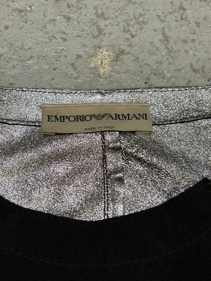 AW2003 Emporio Armani Black Multi Full Zips Jacket FEgFtae 8