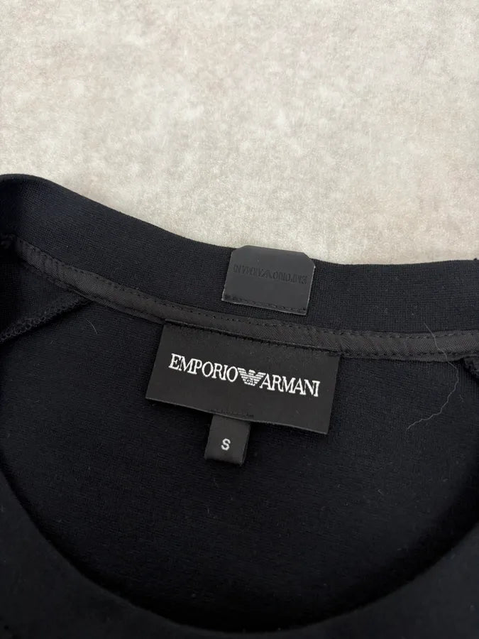 2010s Emporio Armani Black Pony Hair Sweater DVjfLTY 4