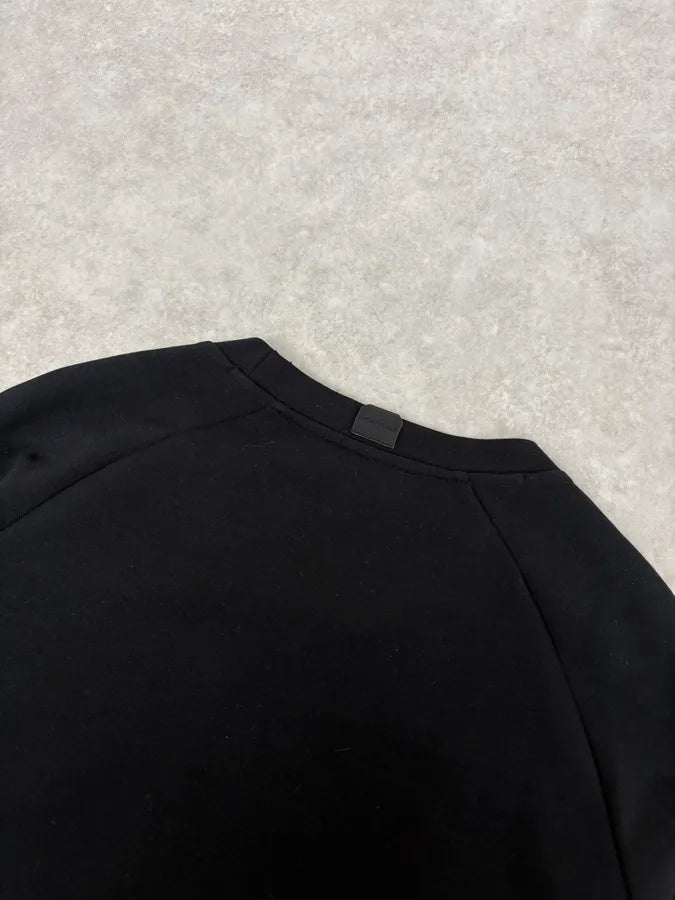 2010s Emporio Armani Black Pony Hair Sweater DVjfLTY 6