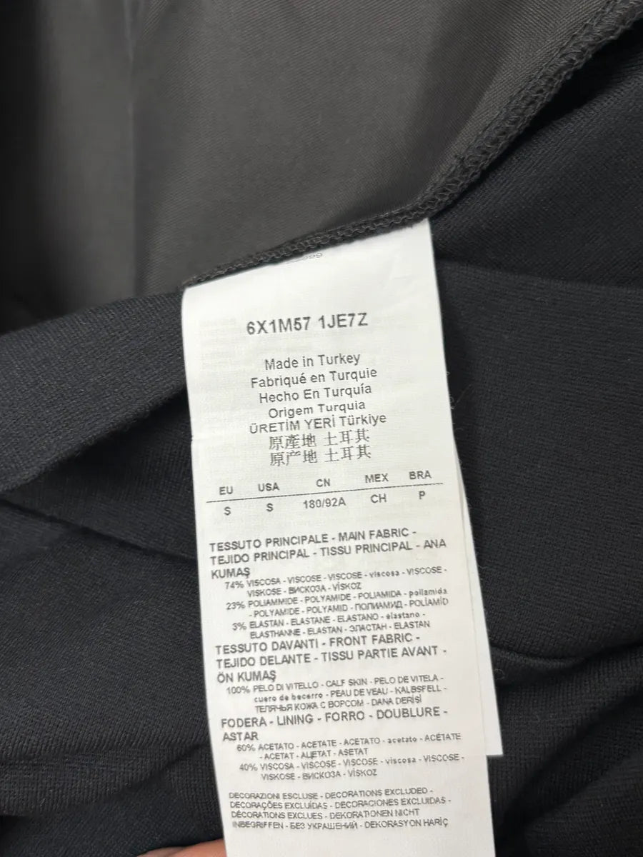 2010s Emporio Armani Black Pony Hair Wool Sweater DVjfLTY 7