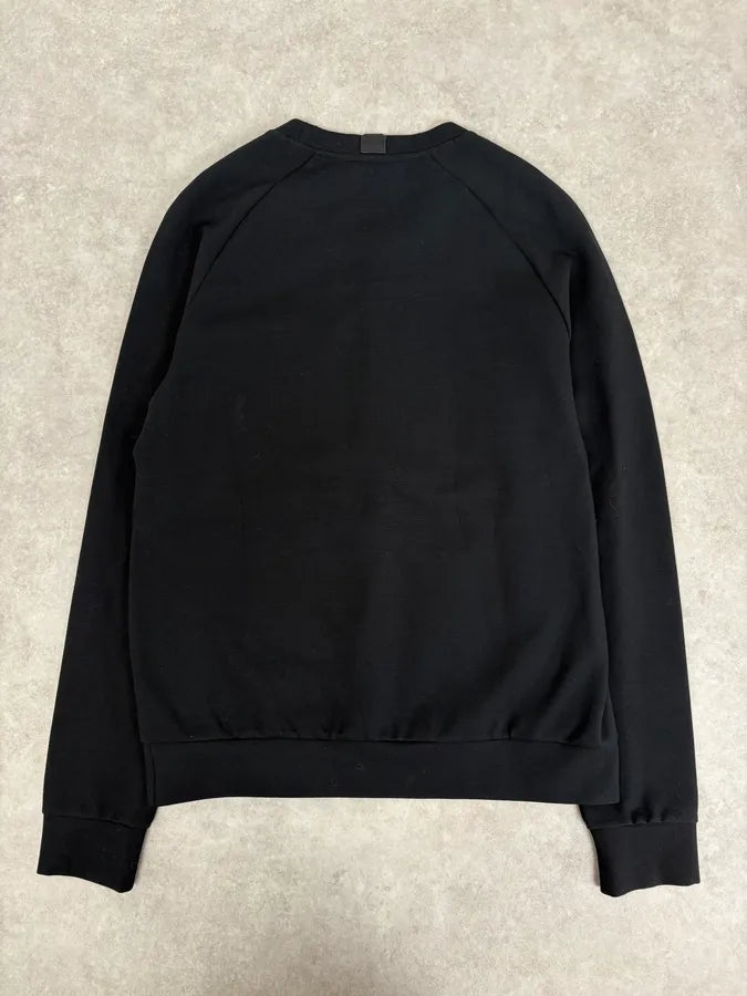 2010s Emporio Armani Black Pony Hair Wool Sweater DVjfLTY 5