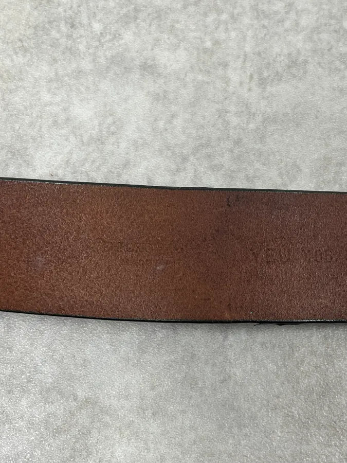 2000s Emporio Armani Brown Leather Belt ECgcBym 5