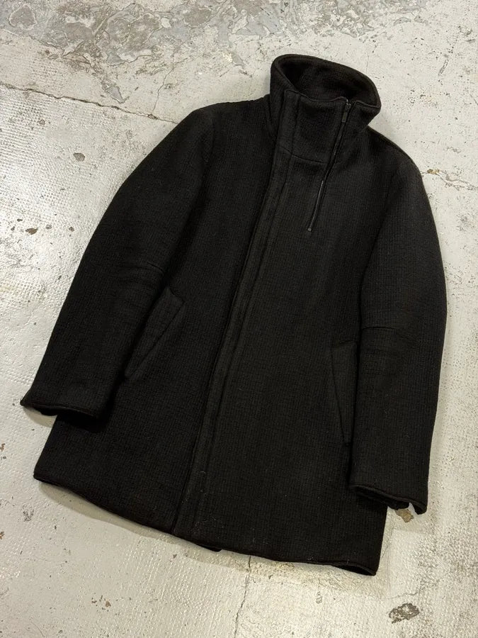 AW2013 Emporio Armani Dark Toggle Multi Zip Closure Coat sjjomBF 8