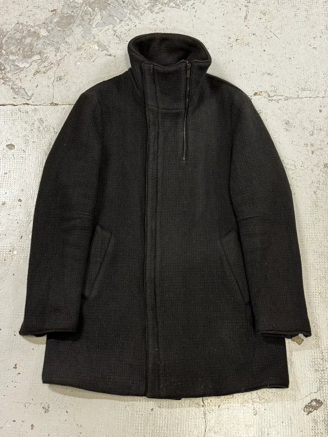 AW2013 Emporio Armani Dark Toggle Multi Zip Closure Coat sjjomBF 0