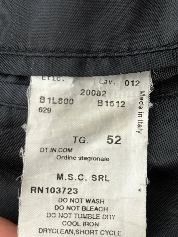 AW2008 Emporio Armani Dark Grey Faux Fur Collar Coat JXAJckp 13