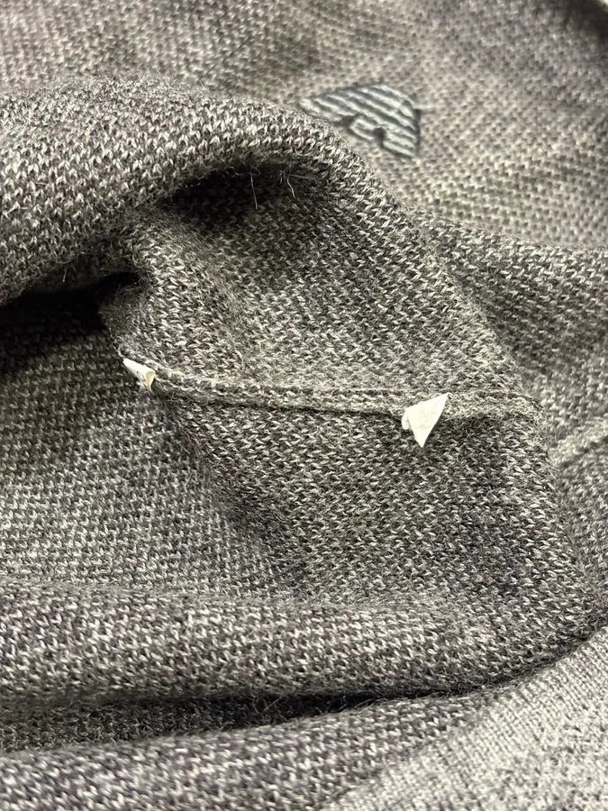 2000s Emporio Armani Gradient Black Grey Sweater LNlqWNK 7