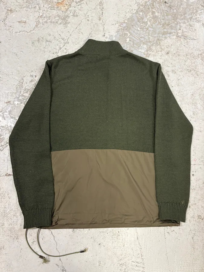 2000s Emporio Armani Green & Brown Cargo Sweater eXQkjyW 5