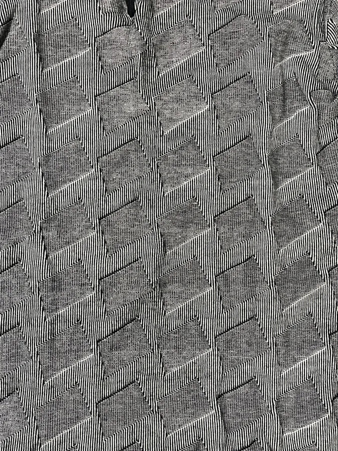 2000s Emporio Armani Grey Geometrical Henley Longsleeves tIltJna 6