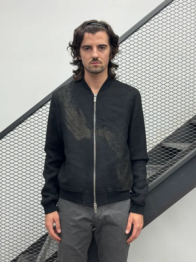 AW2015 Emporio Armani Black Wool Aura Jacket wlIEFnL 1