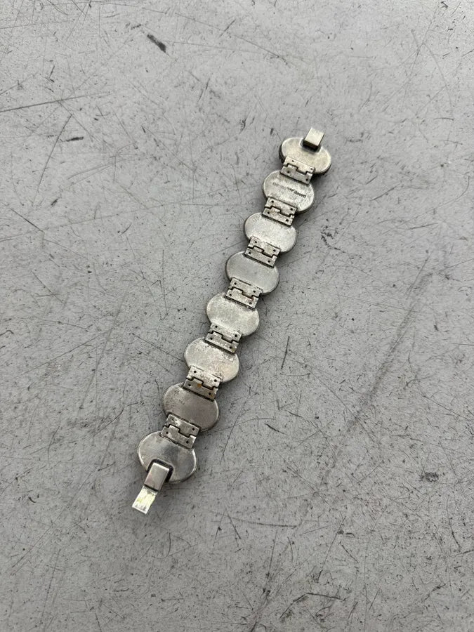 2000s Emporio Armani Metal & Stones Bracelet ETIyuSN 5
