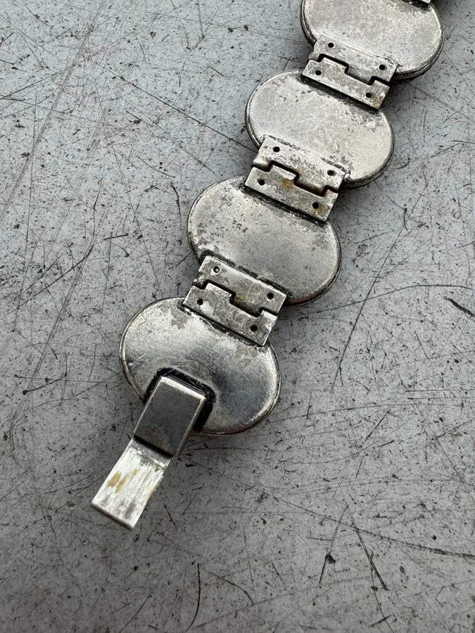 2000s Emporio Armani Metal & Stones Bracelet ETIyuSN 6