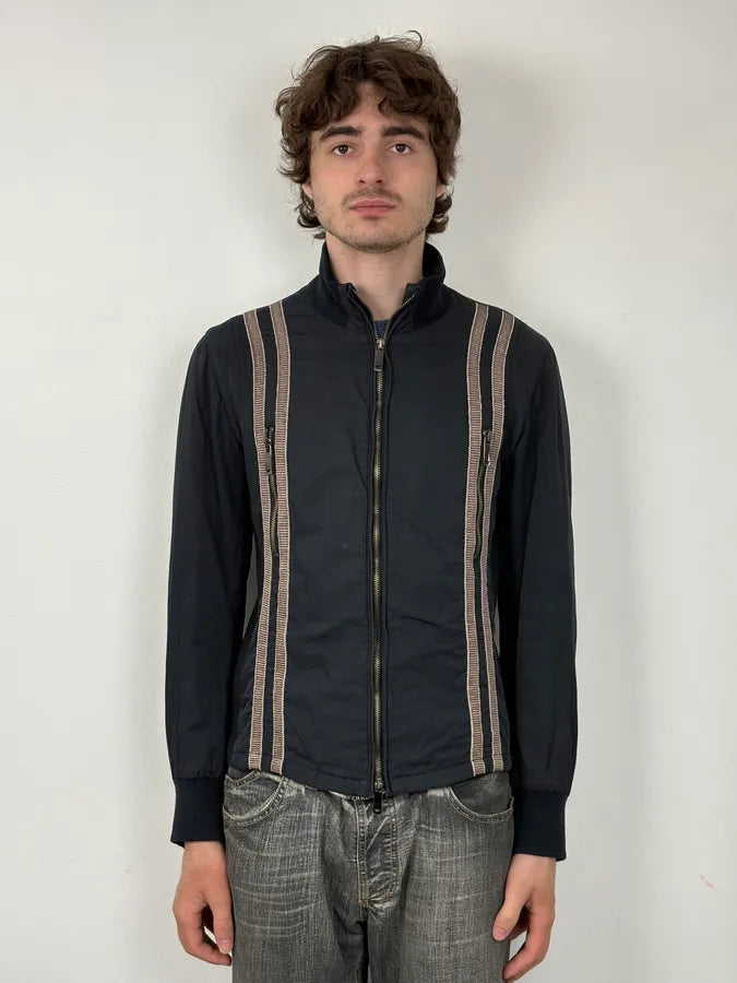 2000s Emporio Armani Navy Multi Zips Racing Jacket nvChvyV 1
