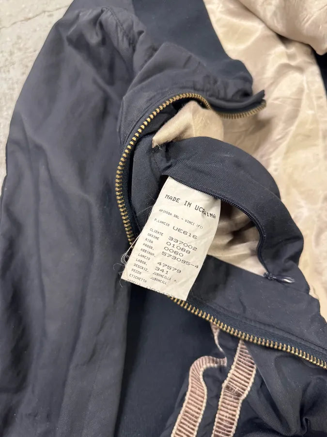 2000s Emporio Armani Navy Multi Zips Racing Jacket nvChvyV 6