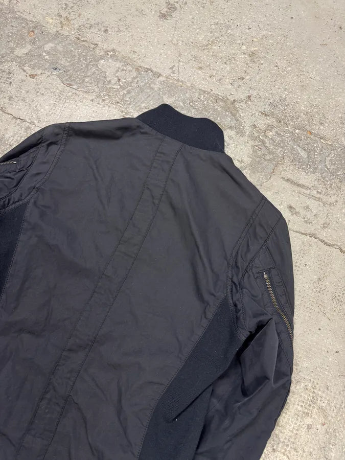 2000s Emporio Armani Navy Multi Zips Racing Jacket nvChvyV 9