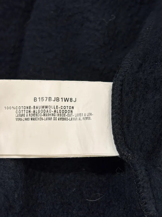 2000s Emporio Armani Navy Velvet Asymmetrical Imperial Jacket uisvAFW 10