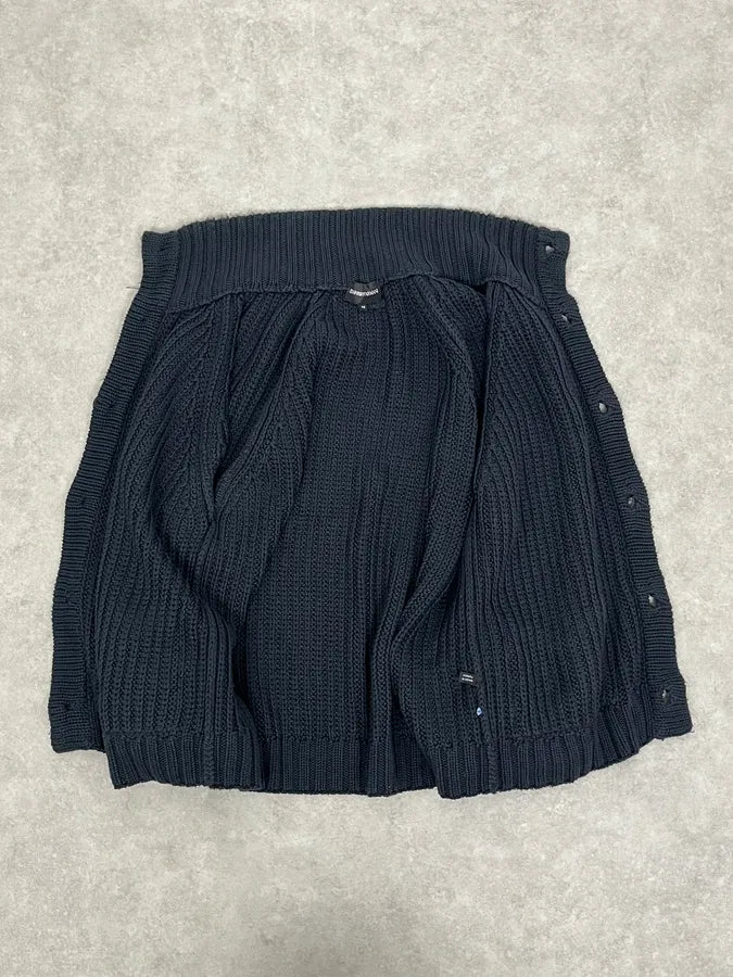 2000s Emporio Armani Navy Wool Cardigan Sweater ELDnFIH 6