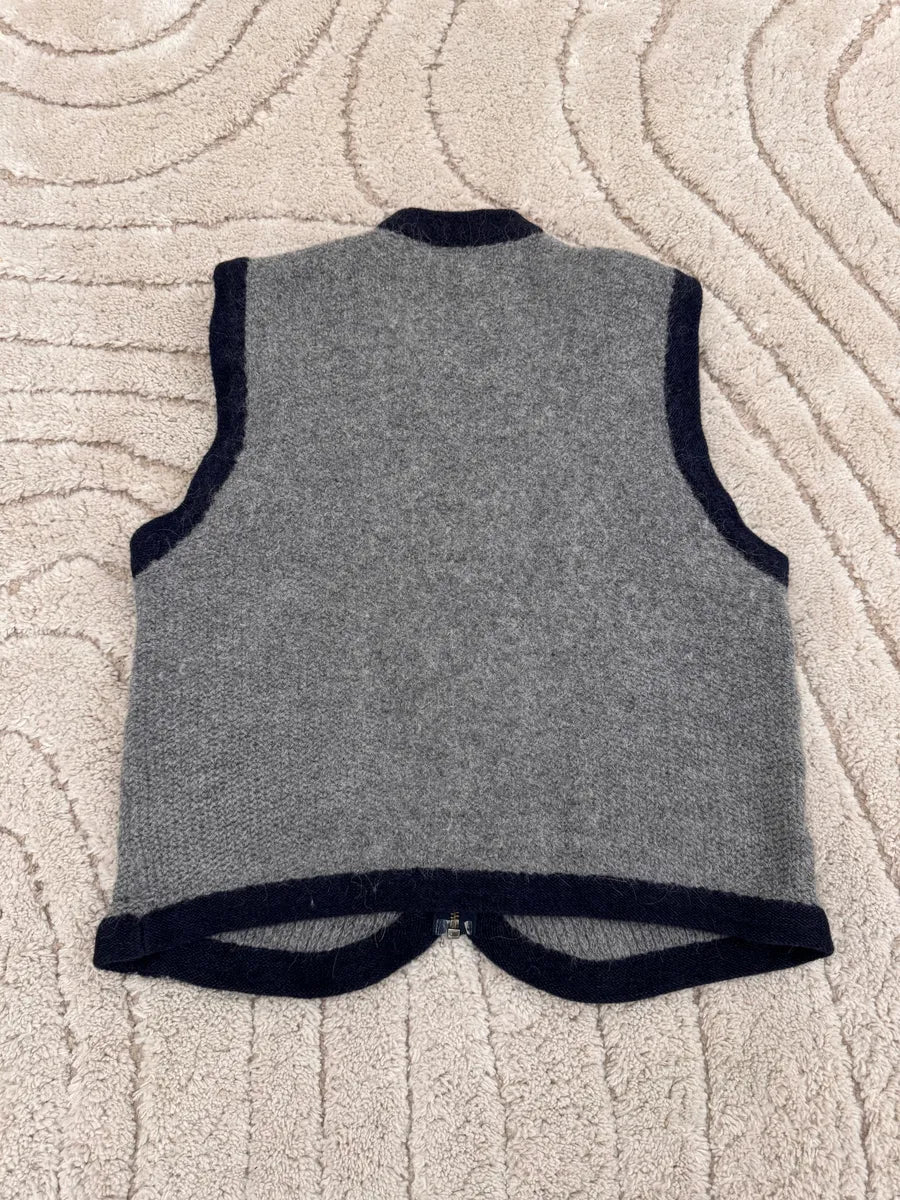 2000s Emporio Armani Wool Vest ZNjaJPg 3