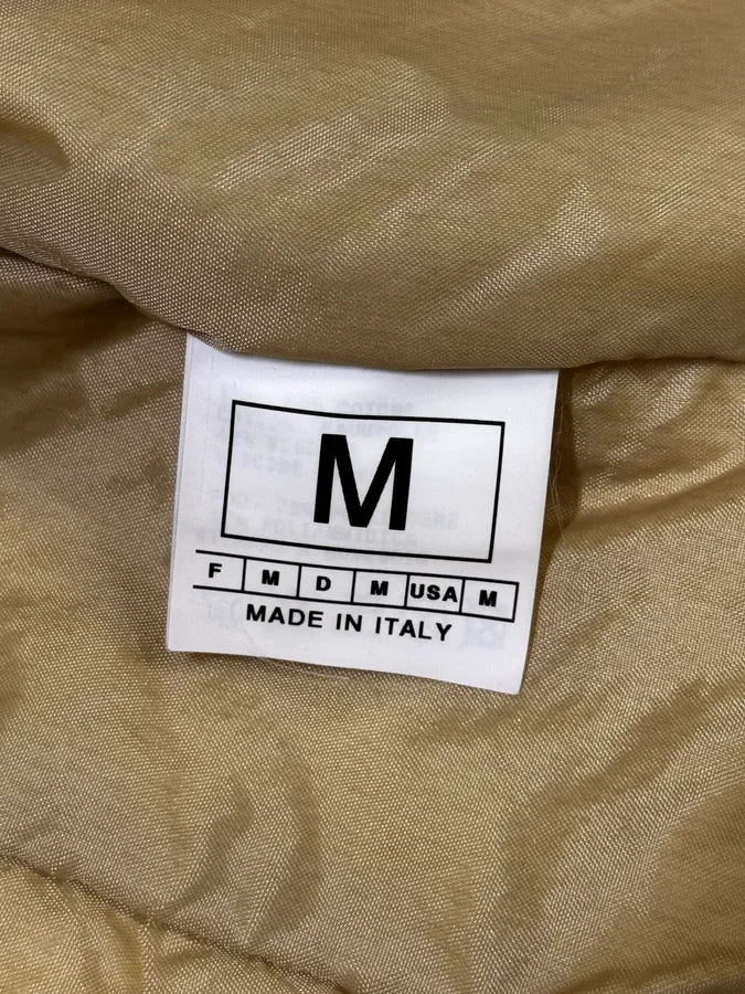 2000s Faux Fur Beige & Blue Irregular Jacket DwaCTxy 5