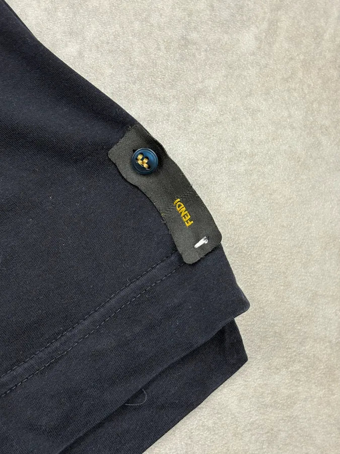 2000s Fendi Black Faded T-Shirt yOwUEoB 6