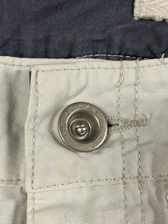 2000s G-Star Zip Cargo Beige Pants lbfWxNc 9