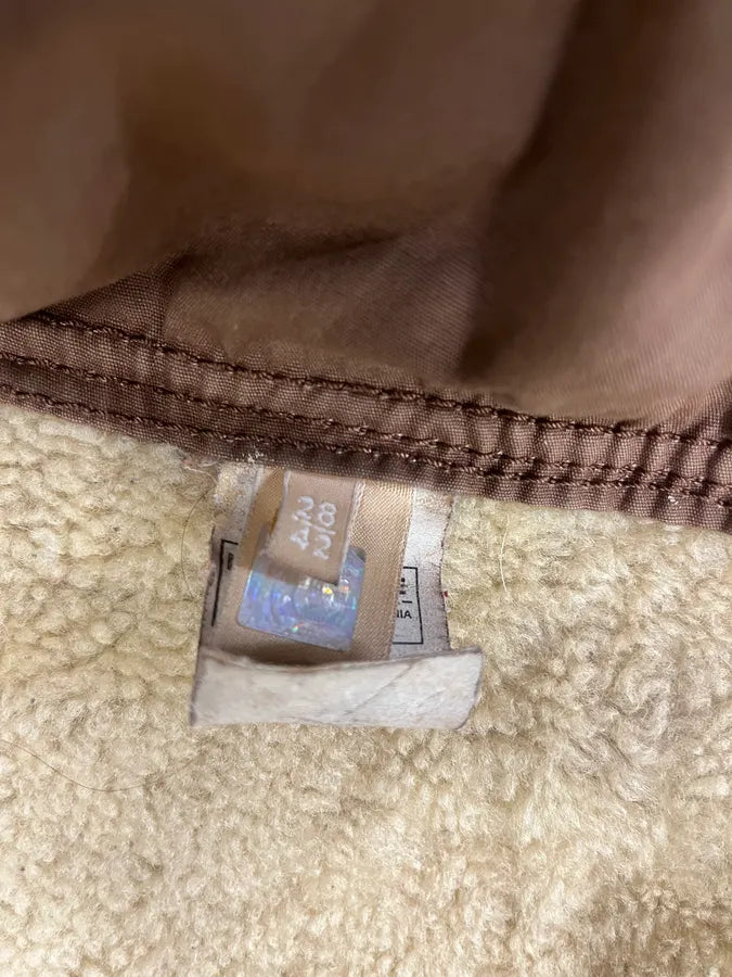 2000s Galliano Brown Leather Shearling Fur Jacket (M/L) lrxhMAH 8