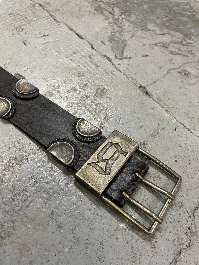 2000s Galliano Propaganda Money Black Belt (OS) slJezYf 2