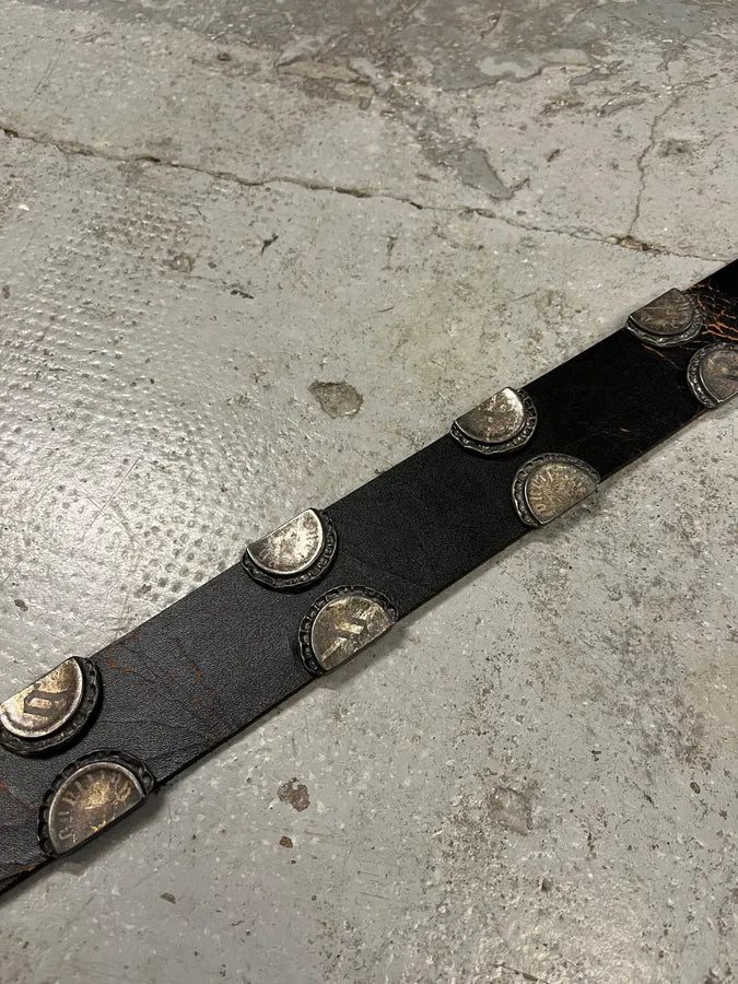 2000s Galliano Propaganda Money Black Belt (OS) slJezYf 4