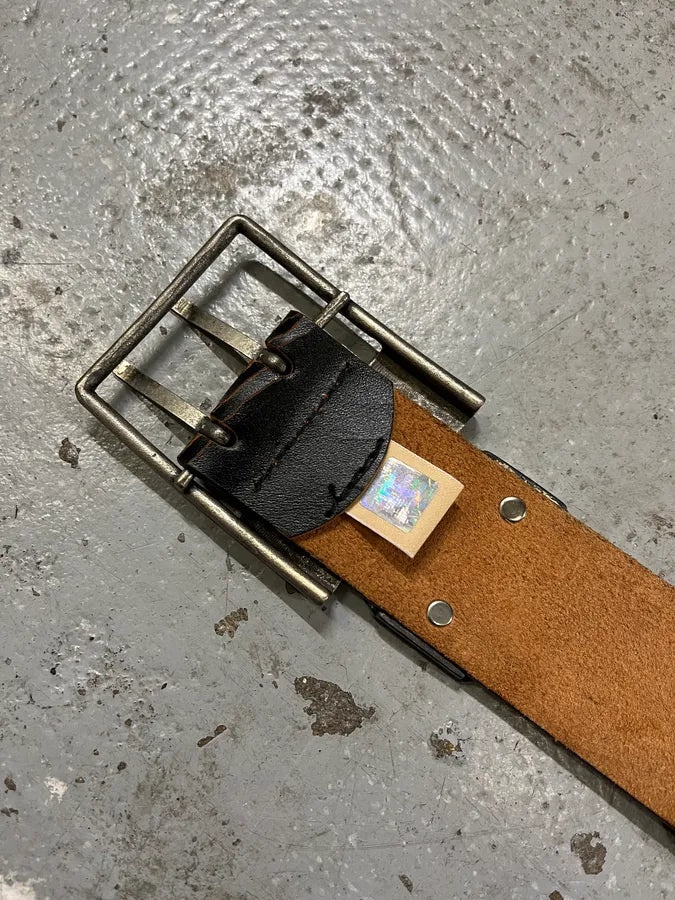 2000s Galliano Propaganda Money Black Belt (OS) slJezYf 7