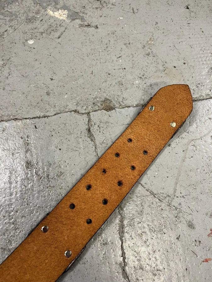 2000s Galliano Propaganda Money Black Belt (OS) slJezYf 8