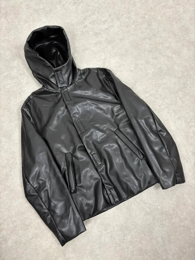 2000s Gianfranco Ferré Black Boxing Bomber Jacket hEuteji 4
