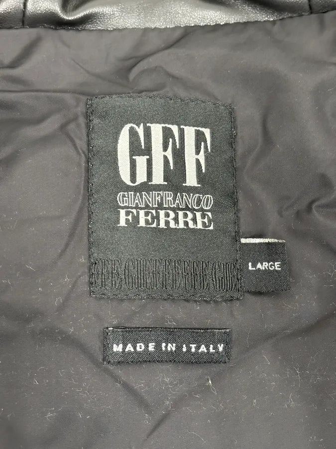 2000s Gianfranco Ferré Black Boxing Bomber Jacket hEuteji 9