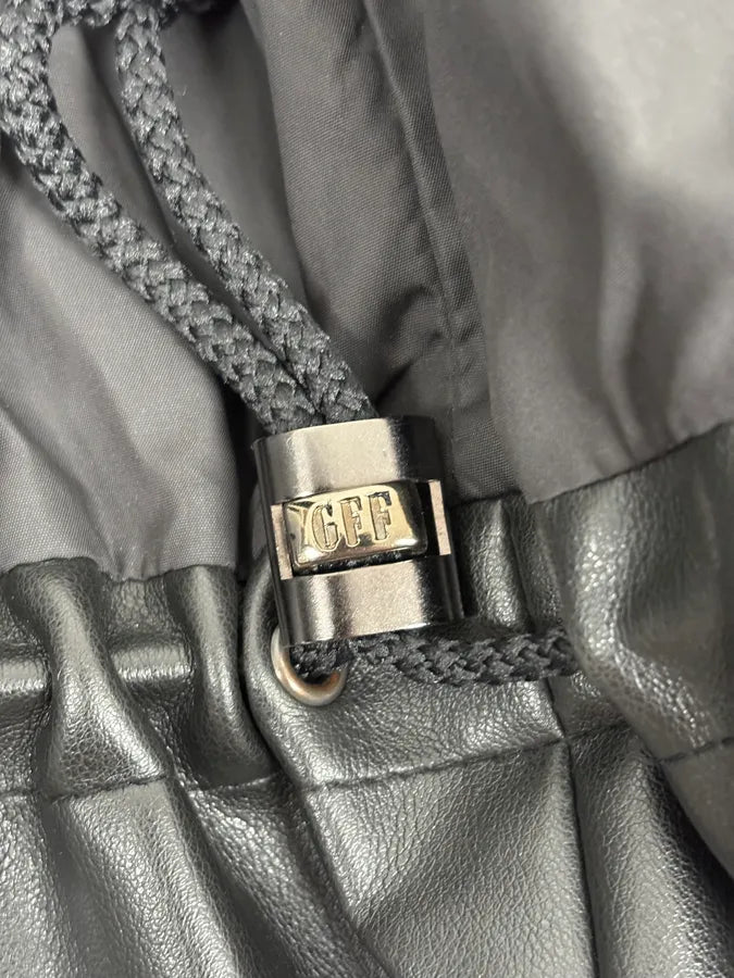 2000s Gianfranco Ferré Black Boxing Bomber Jacket hEuteji 8