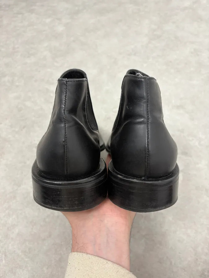 2000s Gianfranco Ferré Black Leather Boots ynzajIP 6