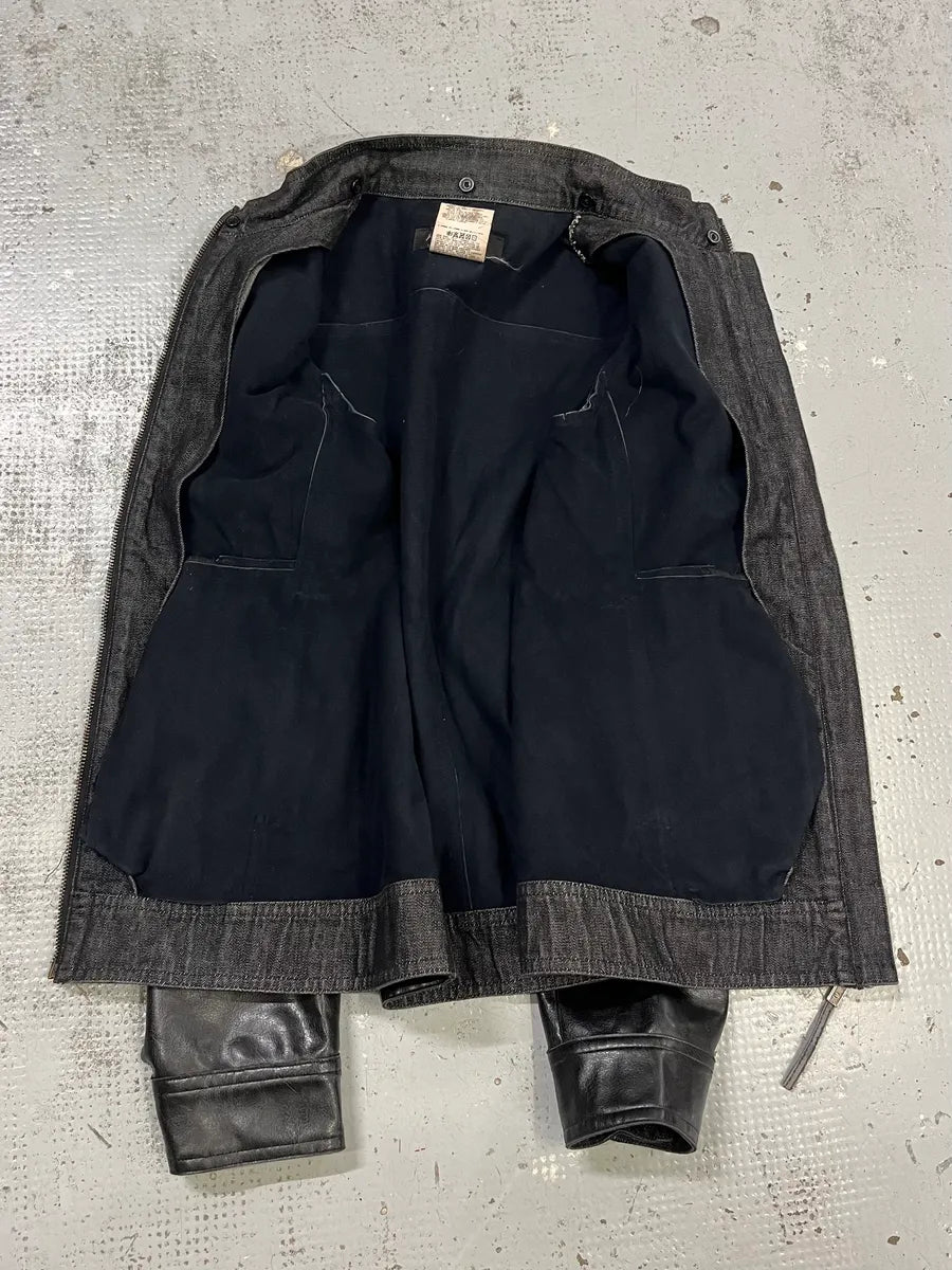 2000s Gianfranco Ferré Black Leather Jacket QbqcZkA 8