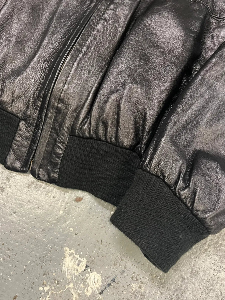 2000s Gianfranco Ferré Black Leather Jacket qFtaDVf 5
