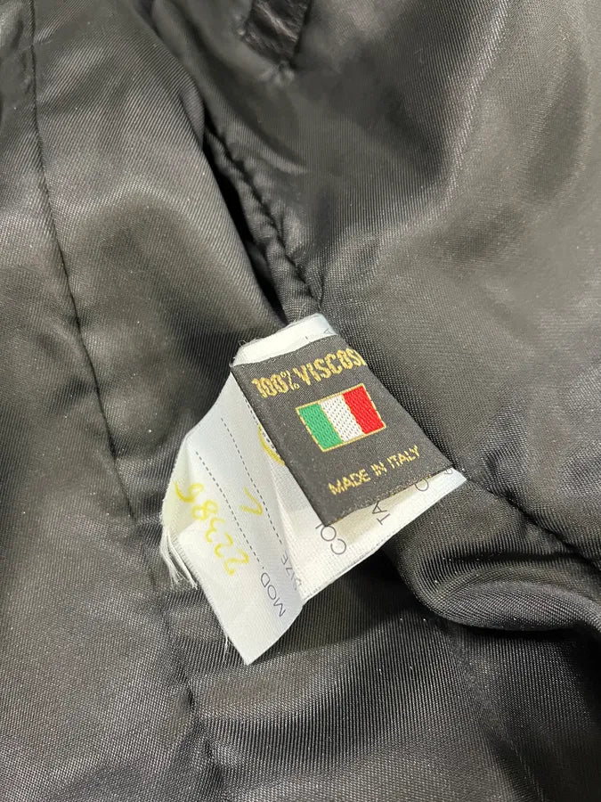 2000s Gianfranco Ferré Black Matrix Long Trench Leather Jacket nObYwYH 9