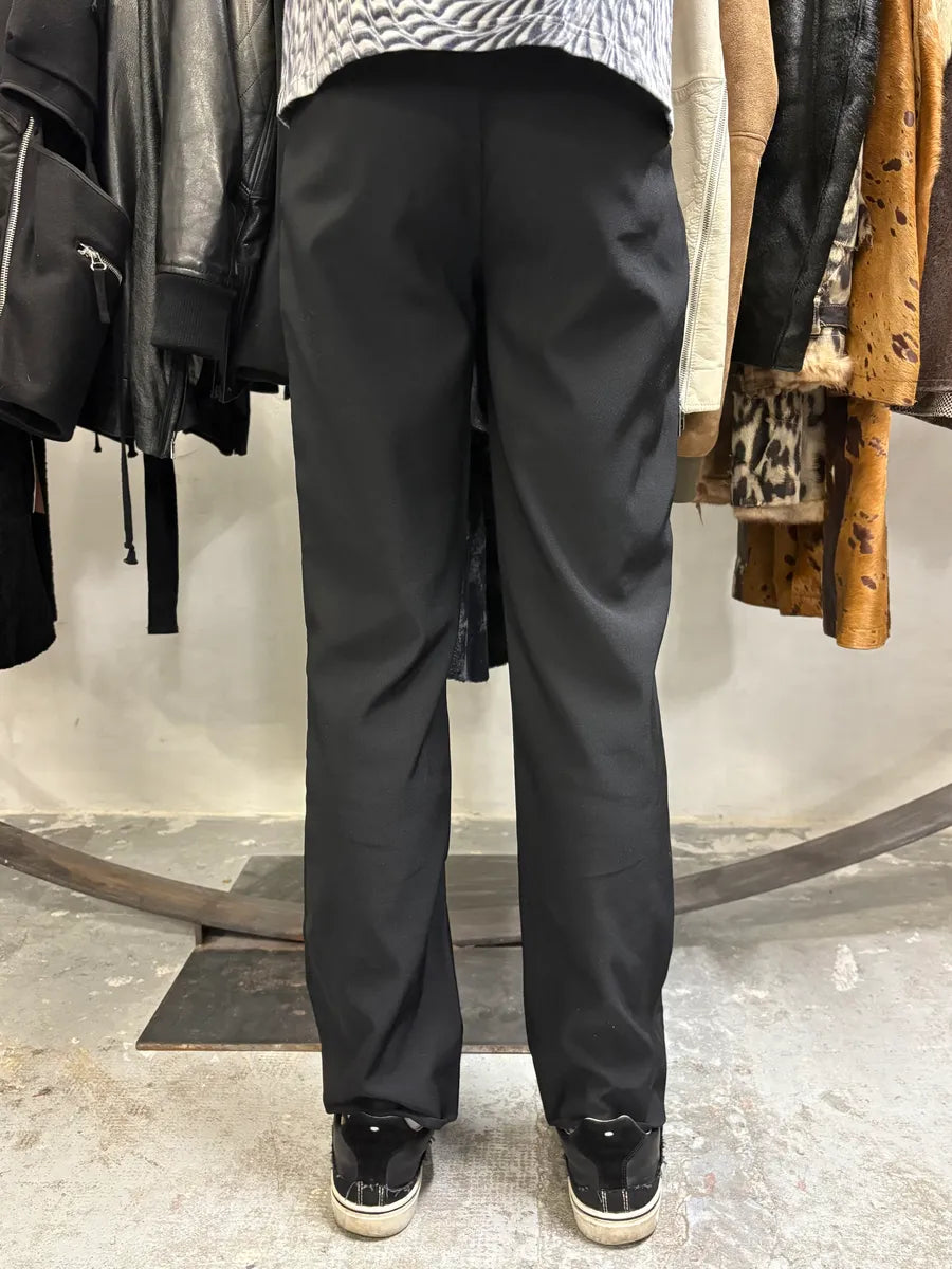 2000s Gianfranco Ferré Black Straps Pants (S) tRpkpyF 2