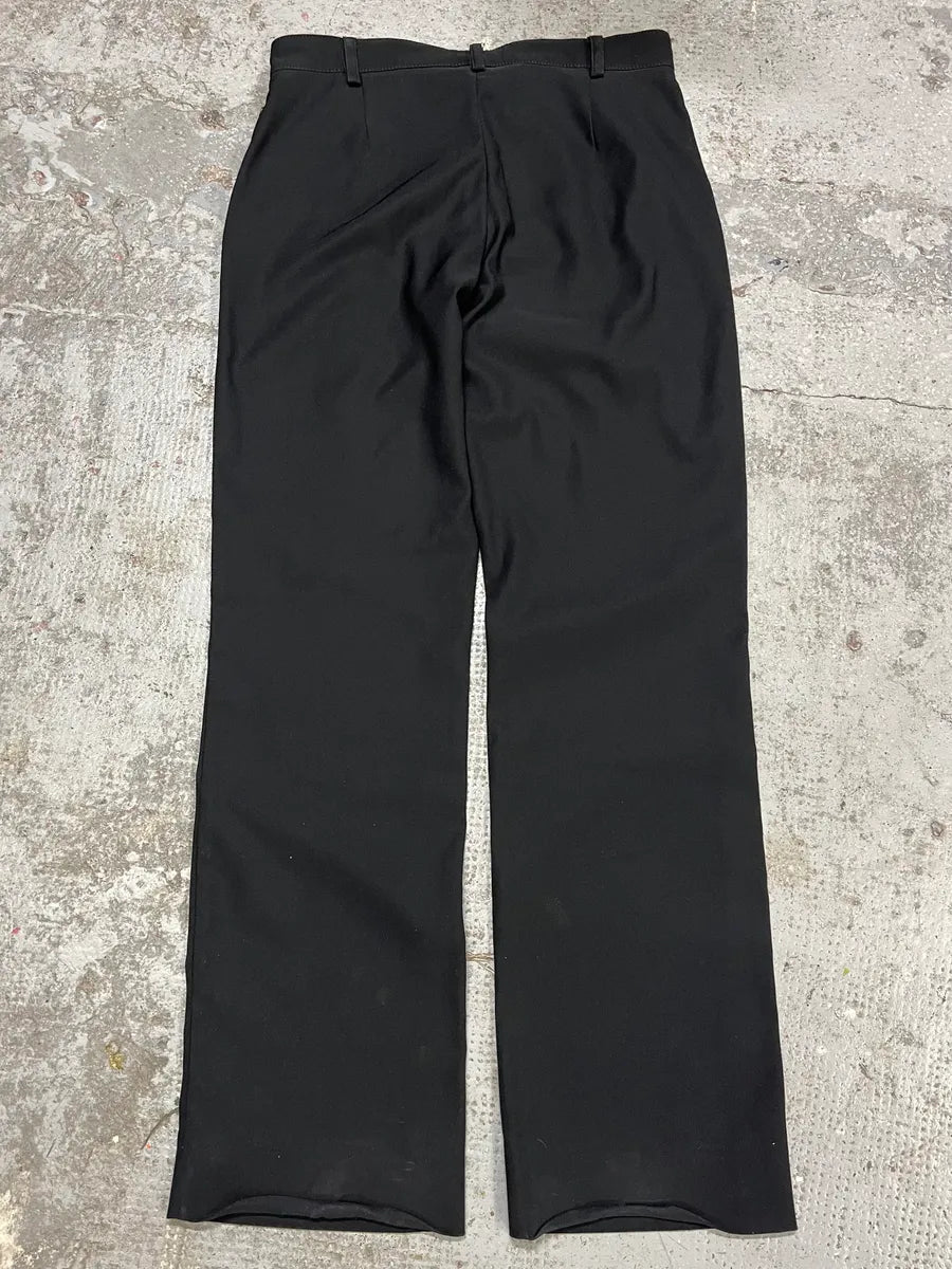 2000s Gianfranco Ferré Black Straps Pants (S) tRpkpyF 6