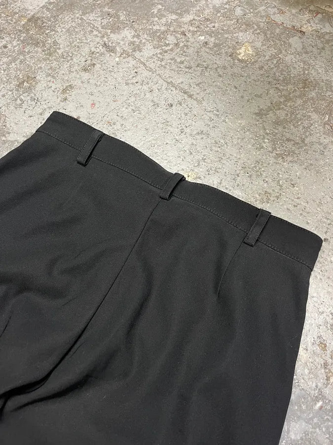 2000s Gianfranco Ferré Black Straps Pants (S) tRpkpyF 7