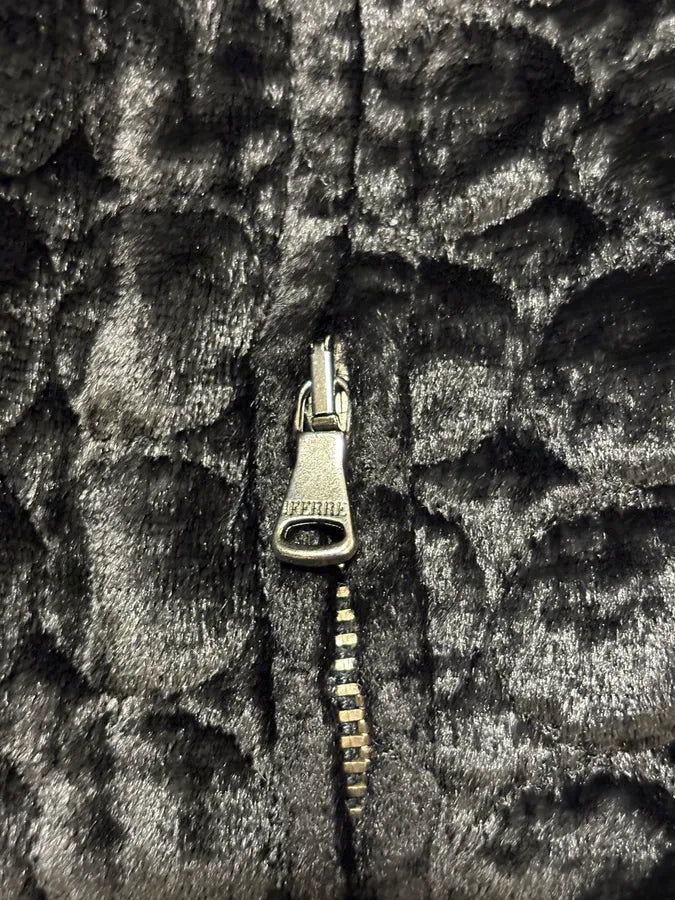 2000s Gianfranco Ferré Black Textured Hybrid Black Jacket qfZweLI 9