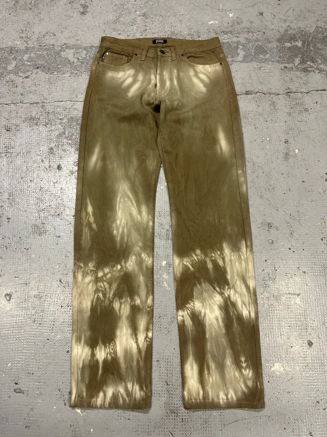 2000s Gianfranco Ferré Bleached Effect Green Pants BJhpbei 4