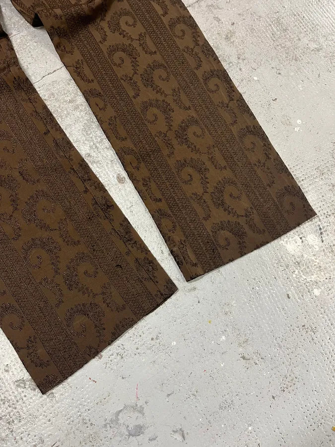 2000s Gianfranco Ferré Brown Presley Pants gYPIZtR 8
