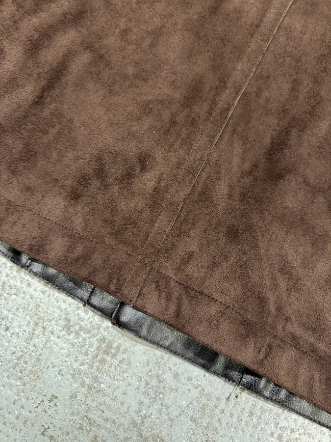 2000s Gianfranco Ferré Brown Suede Leather Jacket BCxjnSF 7