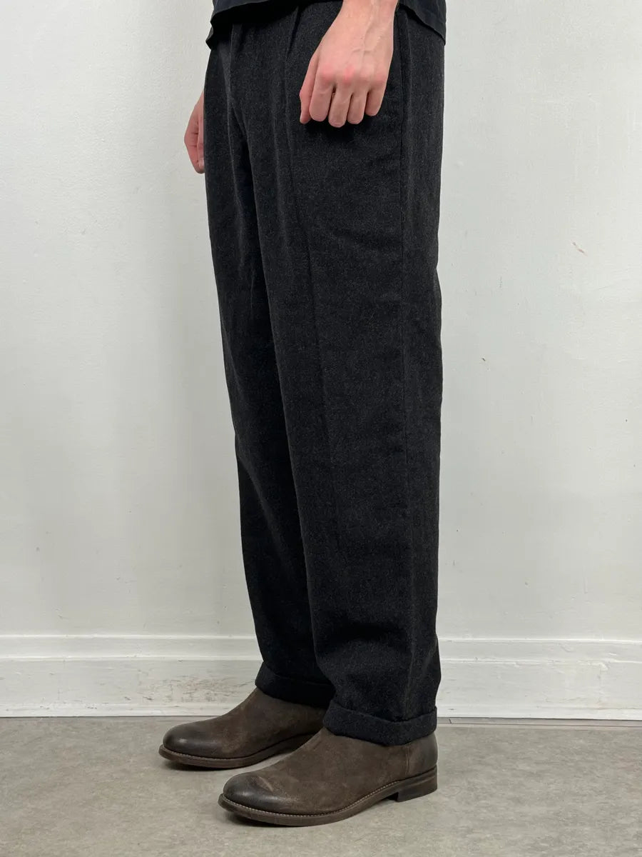 2000s Gianfranco Ferré Dark Grey Wool Tailored Pants eRWvHpP 2