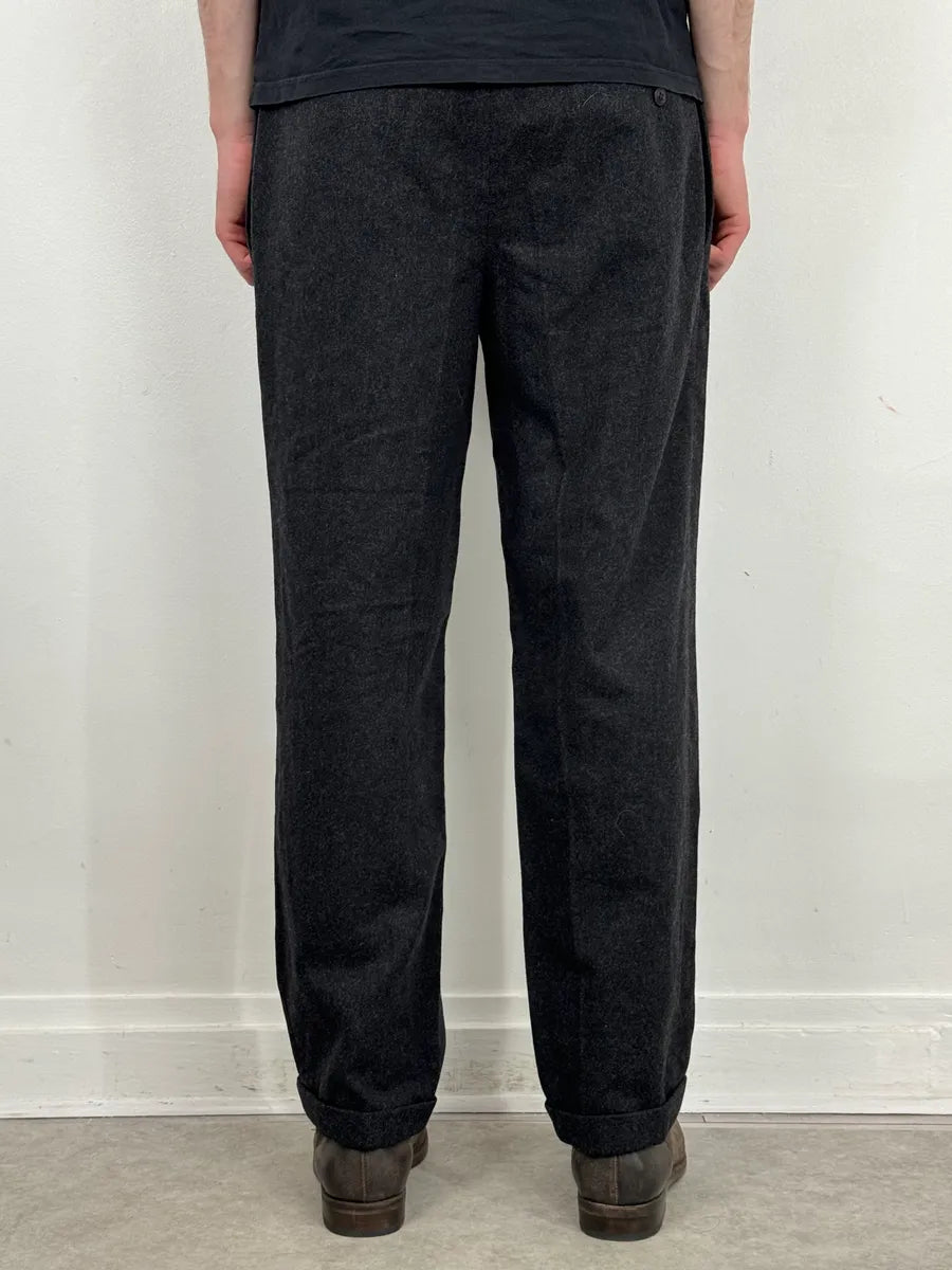2000s Gianfranco Ferré Dark Grey Wool Tailored Pants eRWvHpP 3