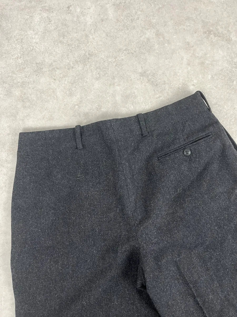 2000s Gianfranco Ferré Dark Grey Wool Tailored Pants eRWvHpP 7