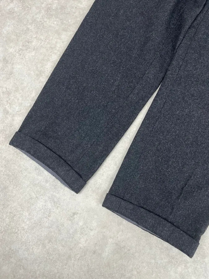 2000s Gianfranco Ferré Dark Grey Wool Tailored Pants eRWvHpP 8
