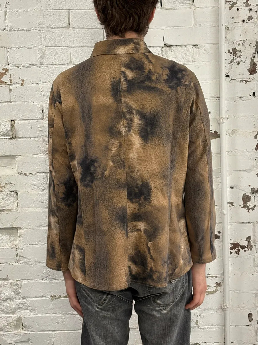 2000s Gianfranco Ferré Fur Effect Shirt hIfenzy 2