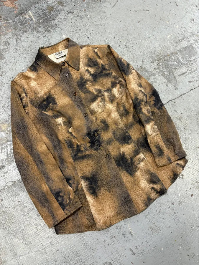 2000s Gianfranco Ferré Fur Effect Shirt hIfenzy 6