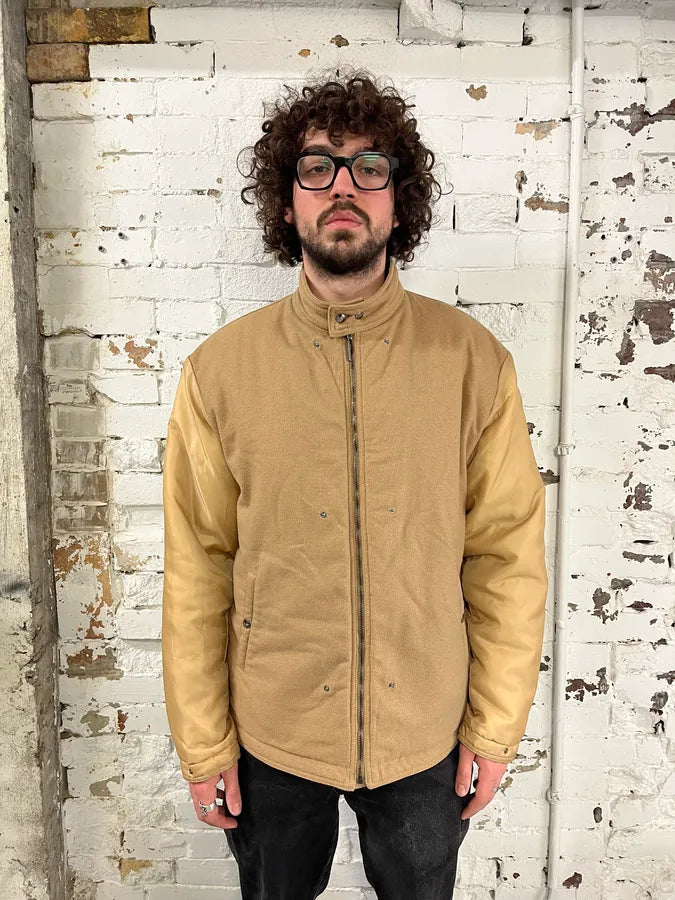 2000s Gianfranco Ferré Navy Brut Layered 2 in 1 Denim Jacket veLmPEZ 5